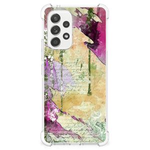 Back Cover Samsung Galaxy A53 5G Letter Painting