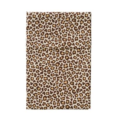 Cottonbaby ledikantlaken 120x150 cm panter bruin Cottonbaby ledikantlaken 120x150 cm panter bruin