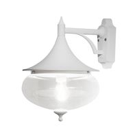 Konstsmide Libra 581-250 Buitenlamp (wand) Spaarlamp, LED E27 100 W Wit - thumbnail