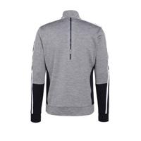 Sjeng Sports sportvest Nestor grijs/donkerblauw/wit