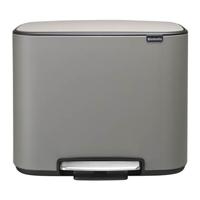 Brabantia Bo Pedaalemmer 34 Liter (11+23 Liter)