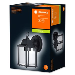 LEDVANCE ENDURA® CLASSIC LANTERN L 4058075206625 Buitenlamp (wand) LED E27 Zwart