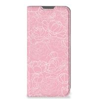 Nokia G11 | G21 Smart Cover White Flowers - thumbnail