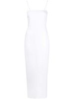 Reformation robe Frankie en lin - Blanc