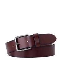 Michaelis leren riem donkerbruin