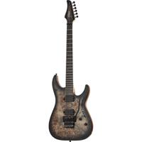 Schecter C-6 FR Pro Charcoal Burst elektrische gitaar