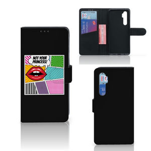 Xiaomi Mi Note 10 Lite Wallet Case met Pasjes Popart Princess