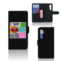 Xiaomi Mi Note 10 Lite Wallet Case met Pasjes Popart Princess - thumbnail