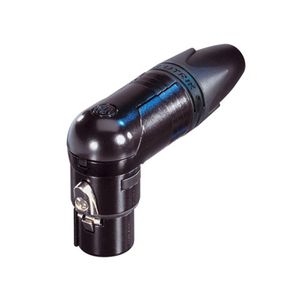 Neutrik NC5FRX-B Haaks Female XLR kabeldeel 5p zwart