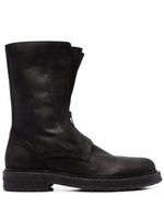 Ann Demeulemeester bottes Willy A. zippées - Noir