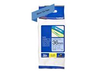 Brother Original P-touch tape TZE56 36 mm (voor Brother P-touch P3600,- 9600, -9700PC, -9800PCN) zwart op blauw