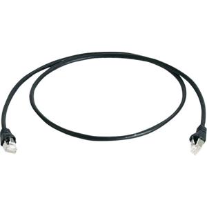 Telegärtner L00006A0056 RJ45 Netwerkkabel, patchkabel CAT 6A S/FTP 50.00 m Zwart Vlambestendig, Halogeenvrij, UL gecertificeerd 1 stuk(s)