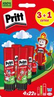 Pritt Original plakstift, 22 g, 3 + 1 gratis, op blister - thumbnail