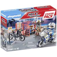 Playmobil City Action Starter Pack politie 71381 - thumbnail