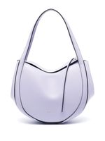 Wandler sac cabas Lin en cuir - Violet - thumbnail