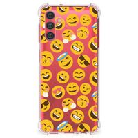 Samsung Galaxy A13 5G | A04s Doorzichtige Silicone Hoesje Emoji - thumbnail