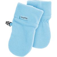 Playshoes babywantjes fleece uni blauw Maat - thumbnail