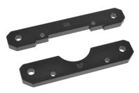 Team Corally - Suspension Arm Mount - XB - Rear - 4mm Aluminum - 1 set - thumbnail