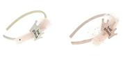 Inca Products - Haarband met strik en kroon Best Friends 2 kleuren sdos. (48262)
