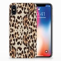 Apple iPhone X | Xs TPU Hoesje Leopard - thumbnail