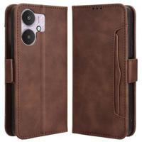 Xiaomi Poco M6/Redmi 13R Cardholder Series Portemonnee Hoesje - Bruin