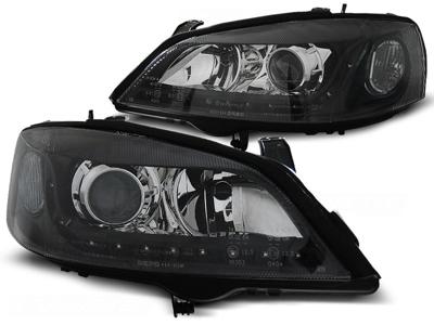 Tuning-Tec Koplampen met parkeerlicht OPEL ASTRA G 09 97-02 04 ZWART