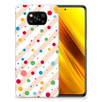 Xiaomi Poco X3 | Poco X3 Pro TPU bumper Dots - thumbnail