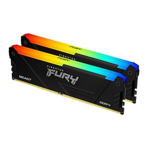 Kingston Technology FURY 64GB 3200MT/s DDR4 CL16 DIMM (Sets van 2) Beast RGB