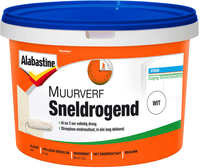 alabastine muurverf sneldrogend ral 9010 5 ltr - thumbnail