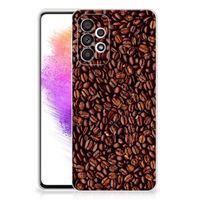 Samsung Galaxy A73 5G Siliconen Case Koffiebonen