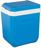 Campingaz Icetime Plus 26 liter passieve koelbox, thermobox met 26 liter inhoud, ijsbox met PU-vulling van schuimkern houdt eten en dranken tot 24 uur koel, blauw