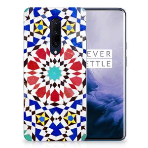 OnePlus 7 Pro TPU Siliconen Hoesje Mozaïek