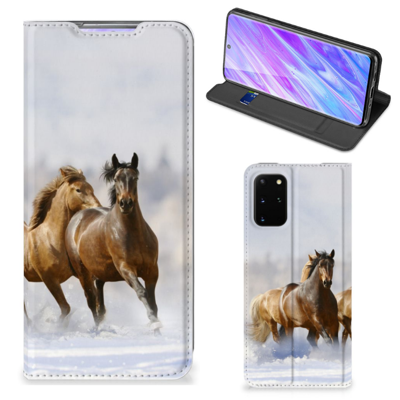Samsung Galaxy S20 Plus Hoesje maken Paarden Samsung Galaxy S20 Plus Hoesje maken Paarden