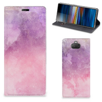 Bookcase Sony Xperia 10 Plus Pink Purple Paint - thumbnail