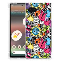 Google Pixel 6A Anti Shock Bumper Case Punk Rock - thumbnail