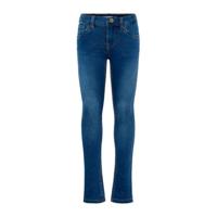NAME IT KIDS slim fit jeans NKMTHEO dark blue denim