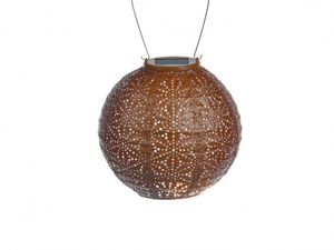 Lumiz - Lampion Rond - 20cm - Sashiko-Koper