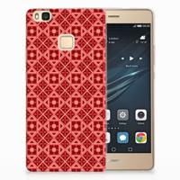 Huawei P9 Lite TPU bumper Batik Rood