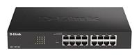 D-Link DGS-1100 Series 16-Port Gigabit Smart Managed Switch met VLAN support, layer 2 features, QoS, 802.3az EEE - Alleen EU-netsnoer