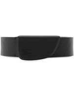 Burberry ceinture à boucle logo EKD - Noir