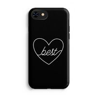 Best heart black: iPhone 8 Tough Case