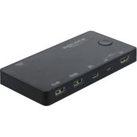 DeLOCK DeLOCK HDMI / USB-C KVM Switch 4K 60 Hz met USB 2.0