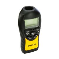 Stanley 0-77-018 afstandmeter Zwart, Geel 0,6 - 12 m