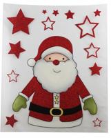 Peha stickervel kerstman 40 x 28,5 cm PVC