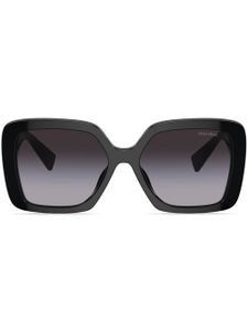 Miu Miu Eyewear lunettes de soleil carrées Glimpse - Noir