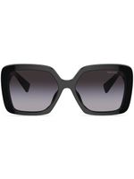 Miu Miu Eyewear lunettes de soleil carrées Glimpse - Noir