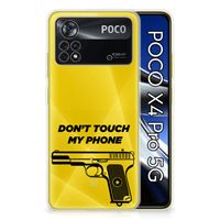 Xiaomi Poco X4 Pro 5G Silicone-hoesje Pistol DTMP