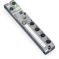 WAGO 765-4104/100-000 Passieve sensor/actorbox M12-verdeler met metalen schroefdraad 1 stuk(s) - thumbnail