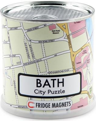 Channel Distribution City Puzzle magnetisch Bath 100 stukjes Channel Distribution City Puzzle magnetisch Bath 100 stukjes