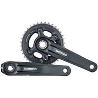 Shimano Crankset 34/24t 175mm 11v FC-MT600 zwart OEM - thumbnail